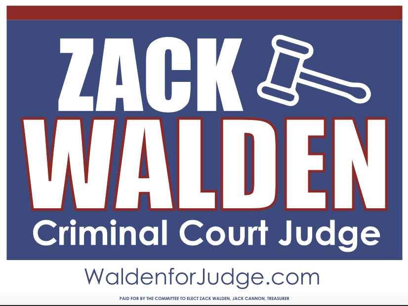 Zack Walden For Judge